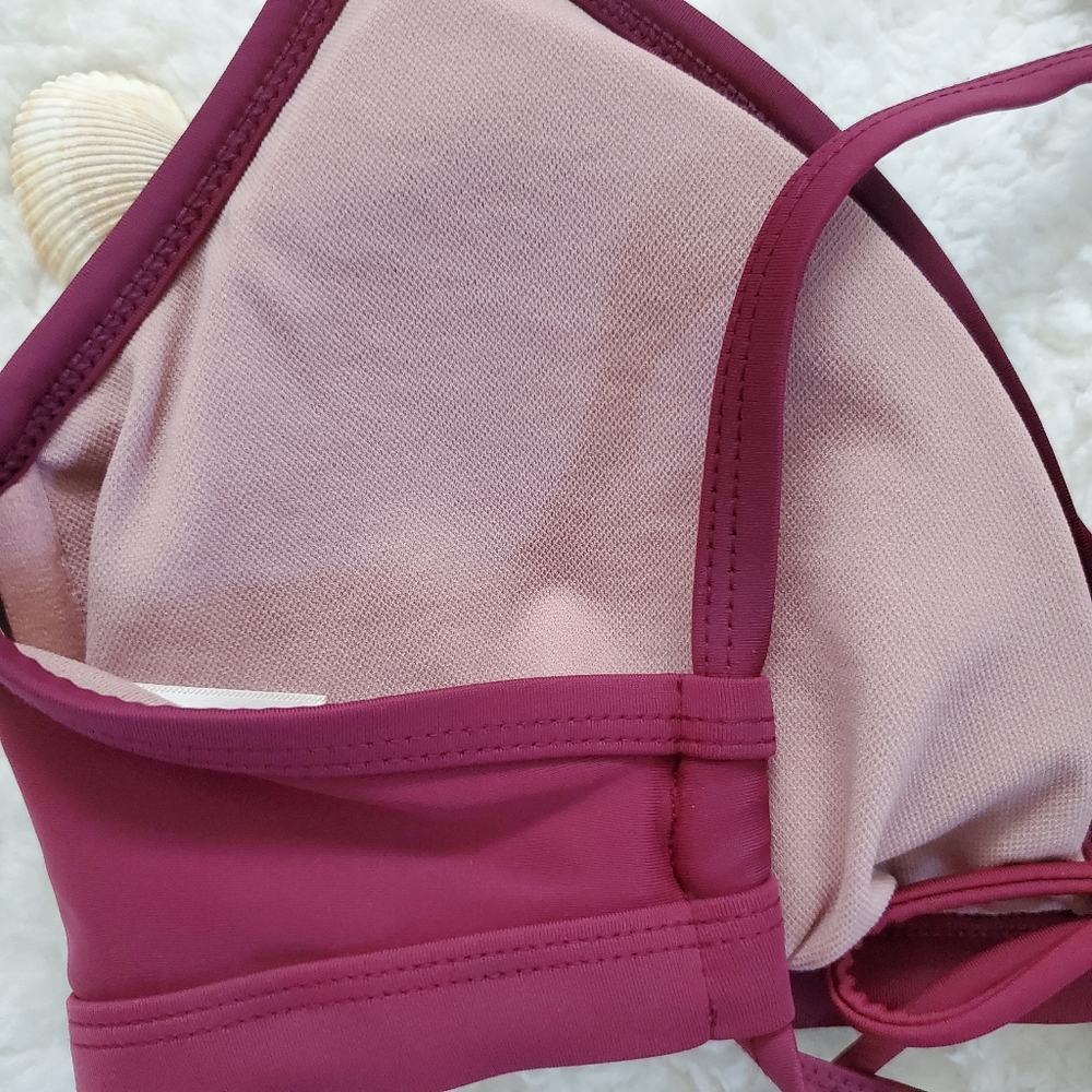 Xhilaration Pink Ruffle Bikini Set - Picture 10 of 10